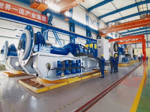 中國一重大型裝備制造廠為國內用戶裝配風電產品有條不紊